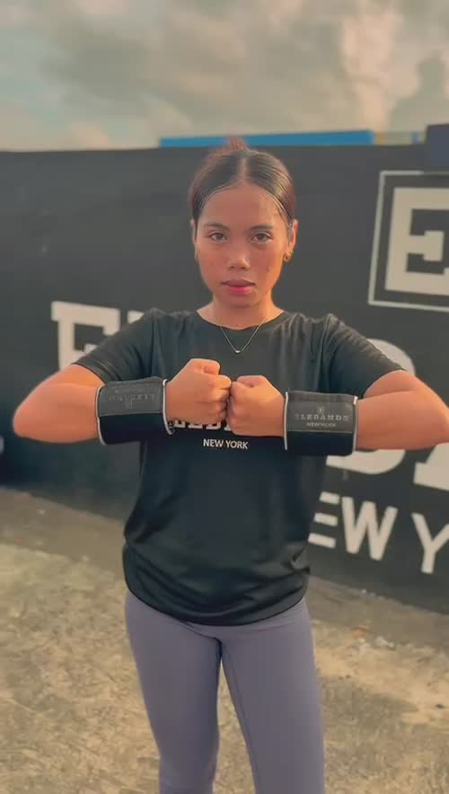 Elercise video wearing elebands